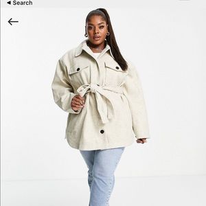 ASOS Curve Belted Shacket